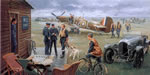 "Return to the Bump/Biggin Hill" - Gil Cohen - Hurricane 32nd Squadron Art